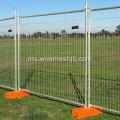 Panel pagar sementara Galvanized Welded Wire